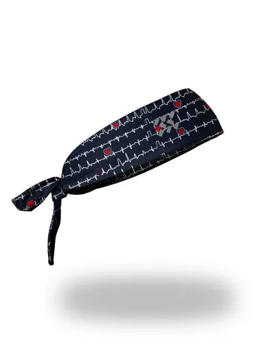 All-Terrain Tieback - Nurse Heartbeat Set of 3