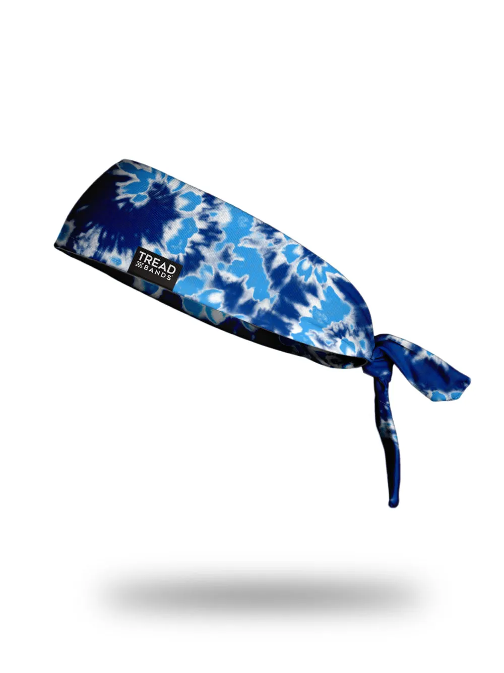 All-Terrain Tieback - Team Navy and Columbia Blue Tie Dye  Set of 3