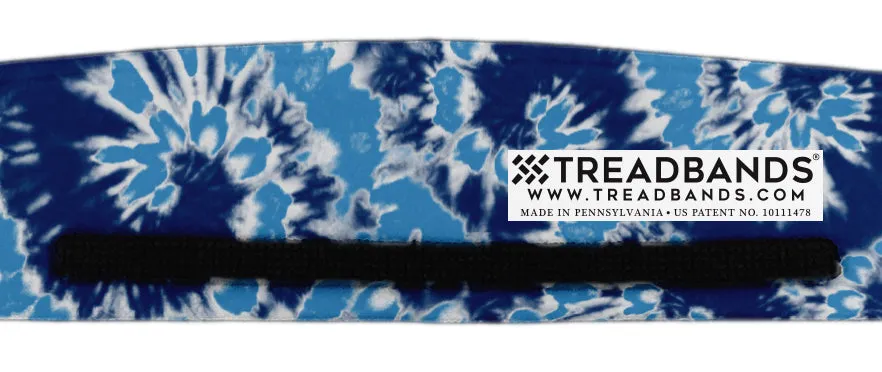 All-Terrain Tieback - Team Navy and Columbia Blue Tie Dye  Set of 3