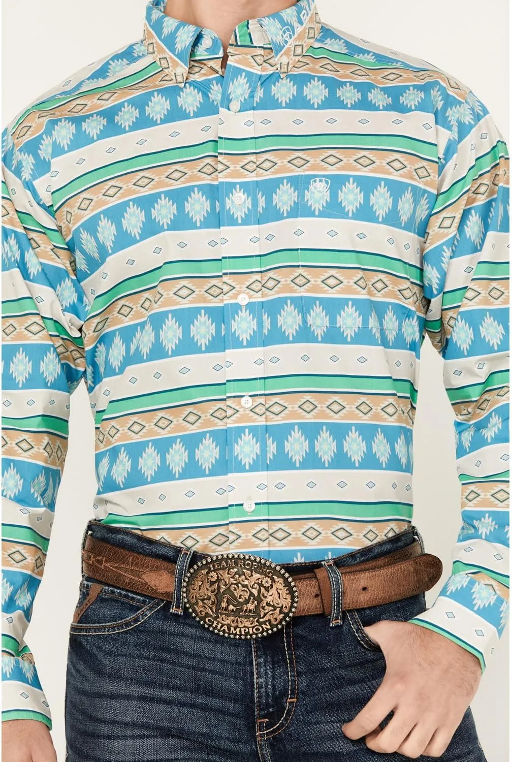 Ariat Men's Team Woodson Fitted Shirt