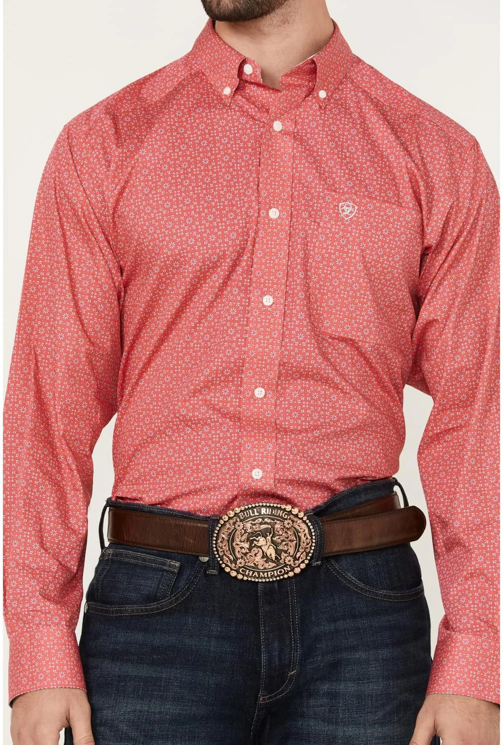 Ariat Men's Team Woodson Fitted Shirt
