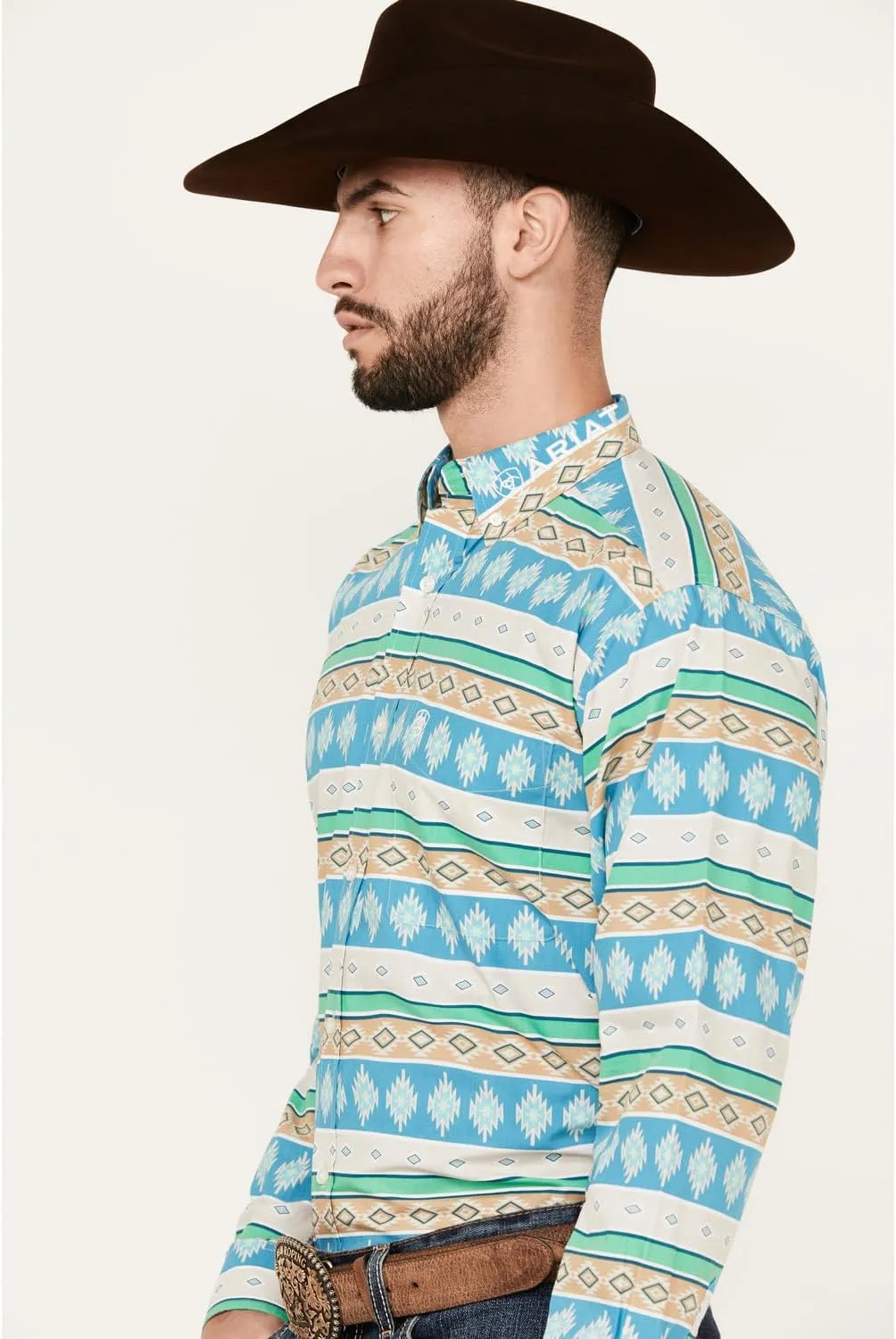 Ariat Men's Team Woodson Fitted Shirt