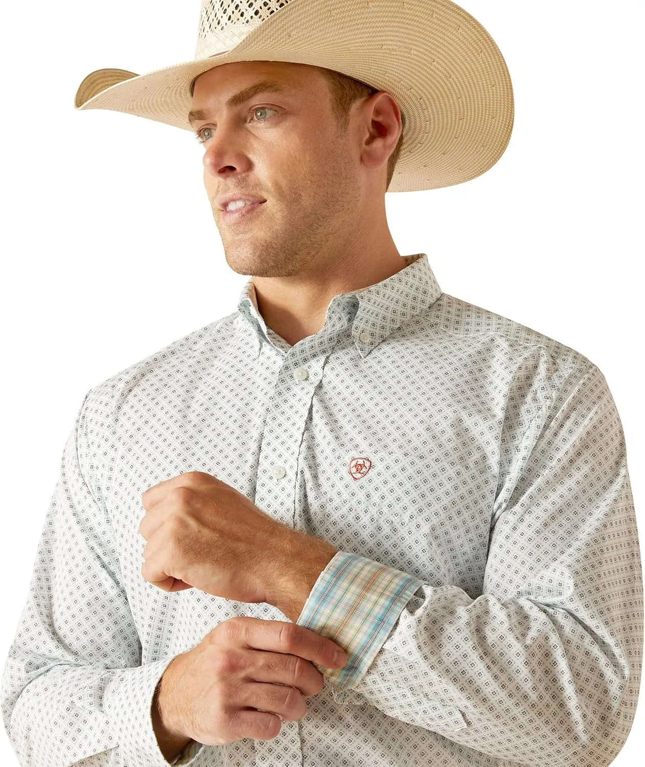 Ariat Men's Team Woodson Fitted Shirt