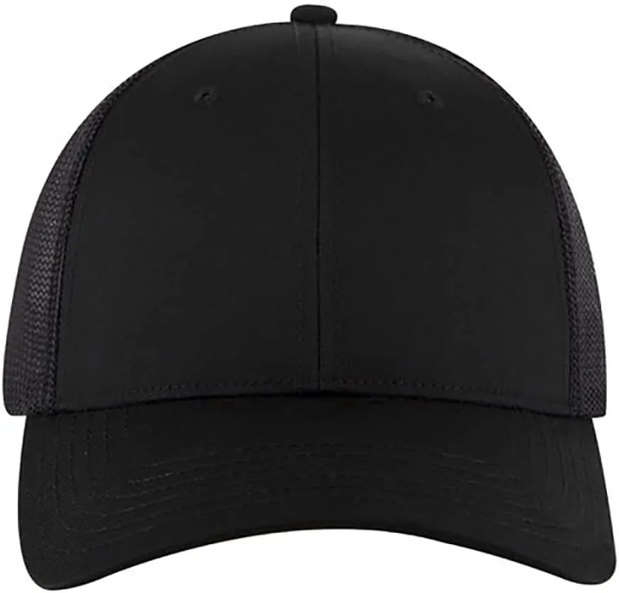 Ashen Fane 6 Panel Low Profile Contrast Vertical Mesh Back Snapback Hat