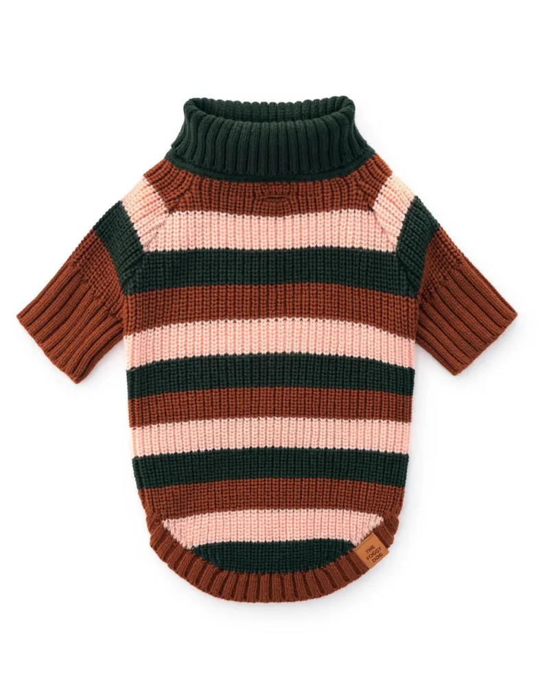 Bold Stripe Dog Sweater