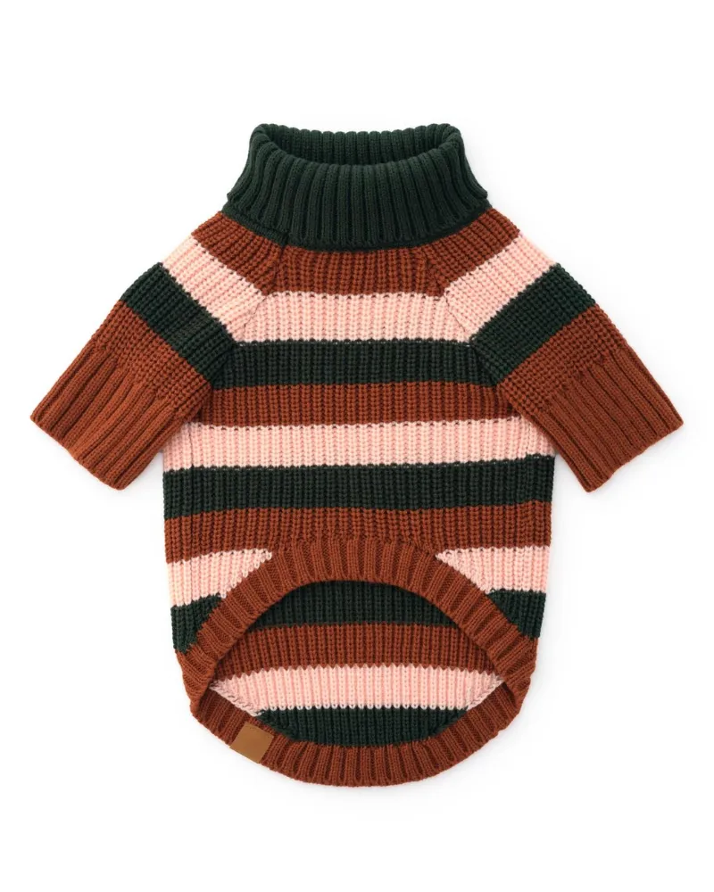 Bold Stripe Dog Sweater