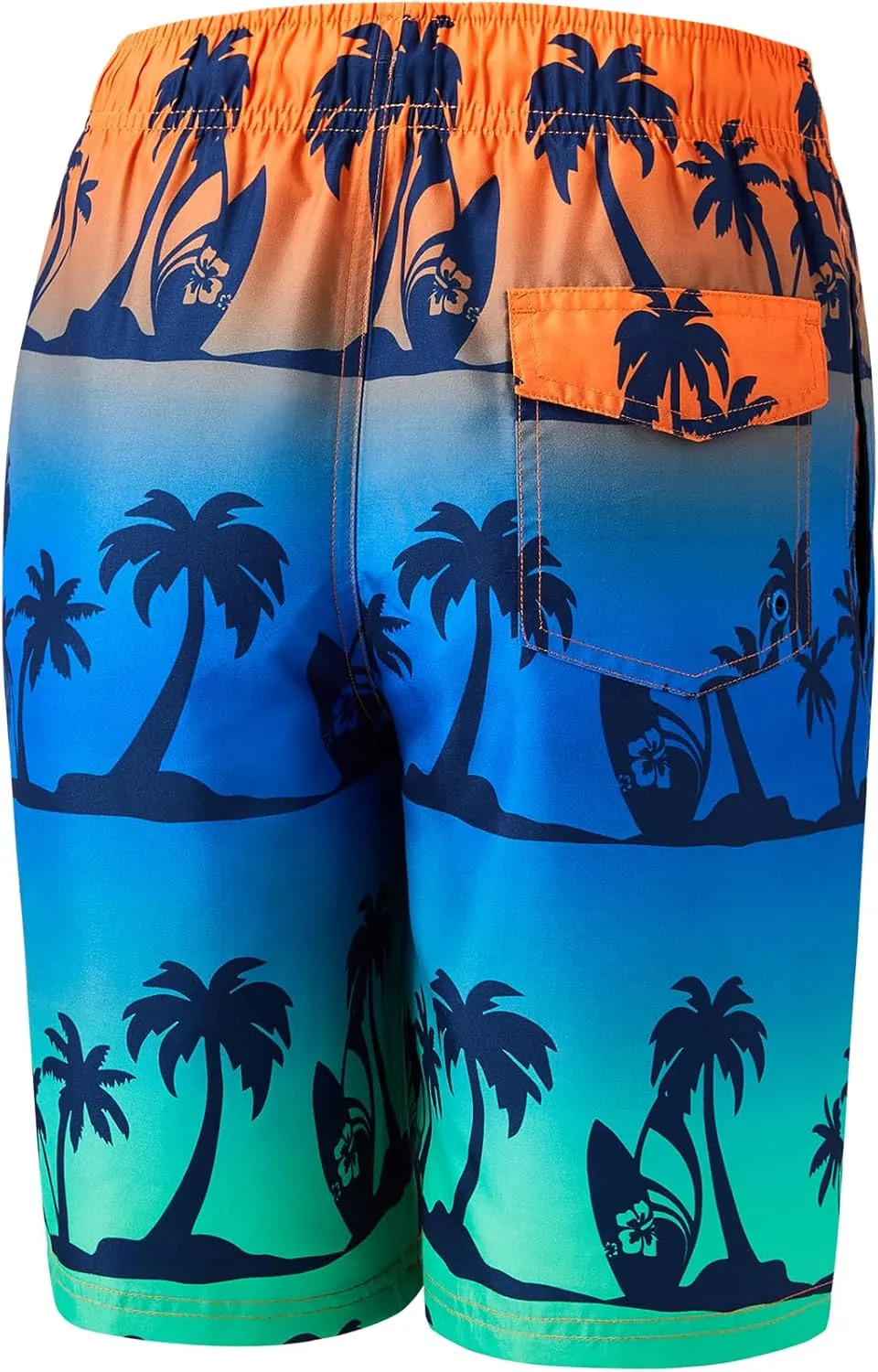 Boys Swim Trunks Quick-Dry w/Ultra Soft Jersey Lining Premium Eco Material UPF 50 