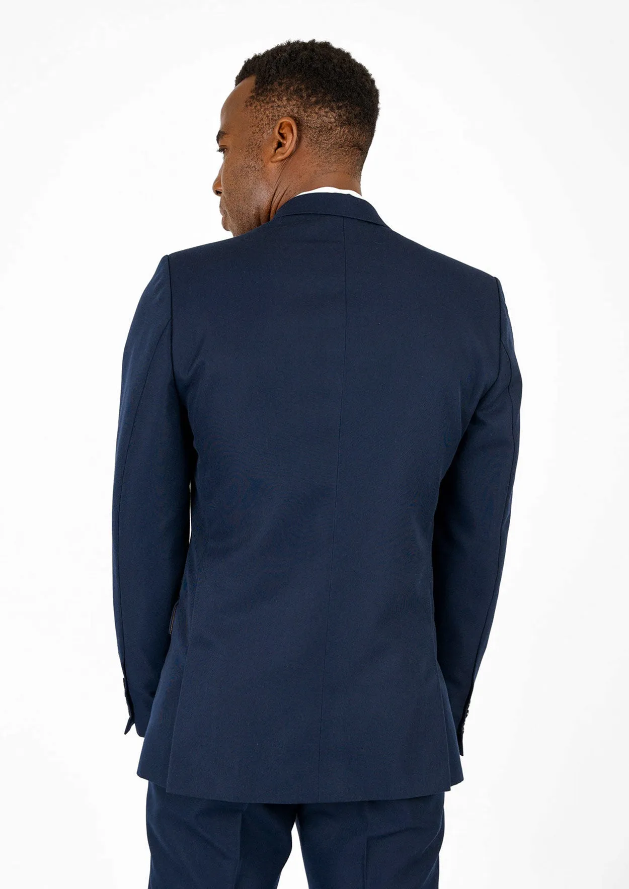 Bryant Navy Cotton Jacket