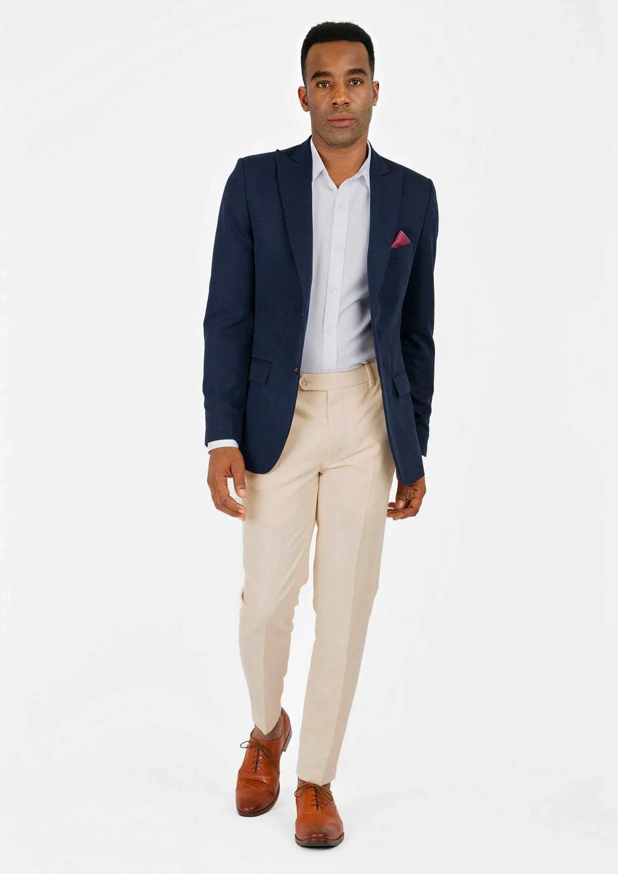 Bryant Navy Cotton Jacket