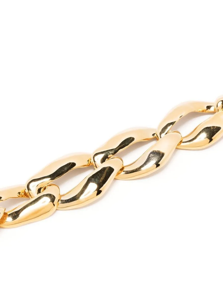 Chunky Gold Curb Chain Necklace