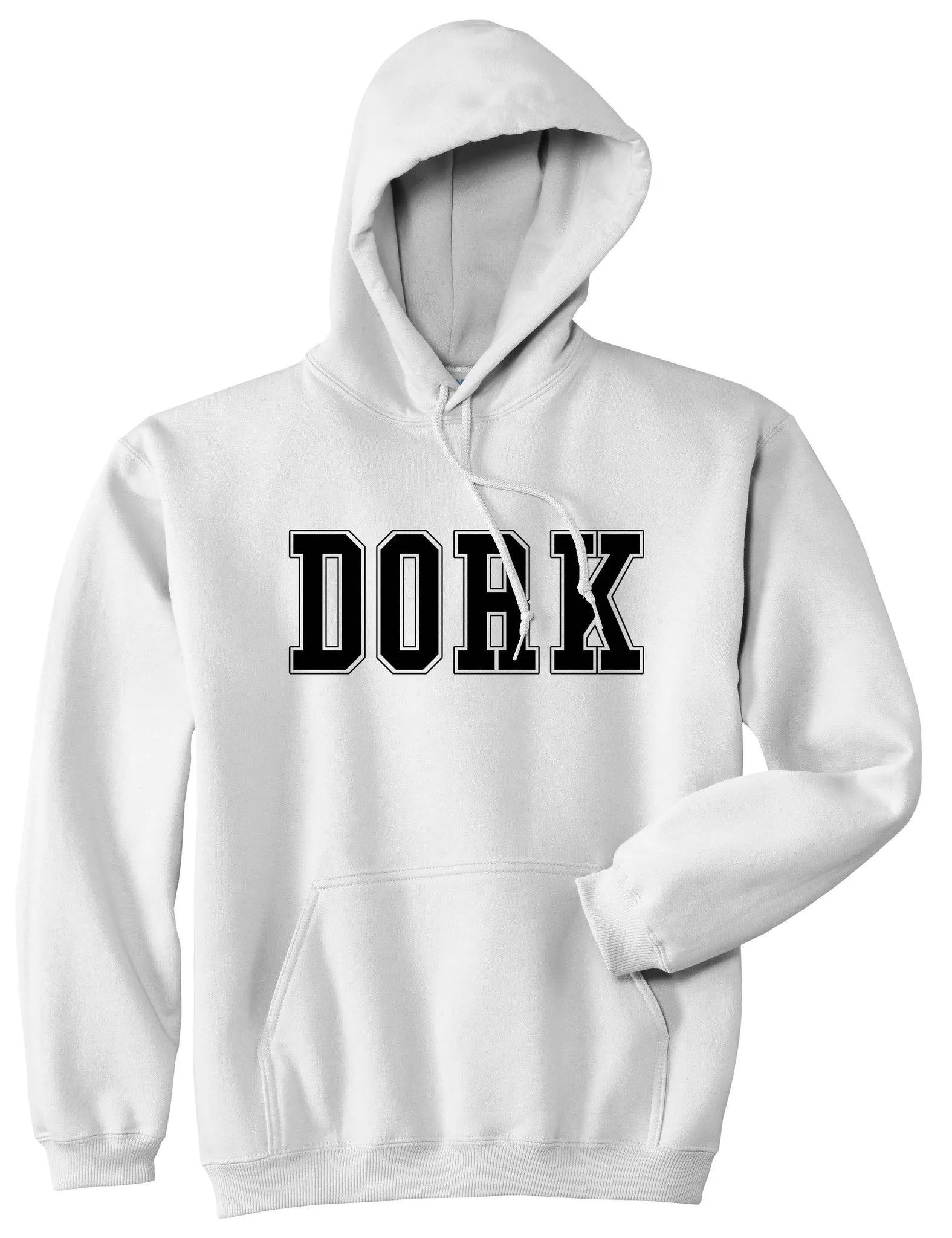 Dork College Style Pullover Hoodie