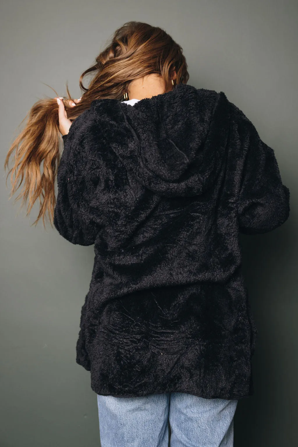 It Wasn't Me Shaggy Fleece Jacket