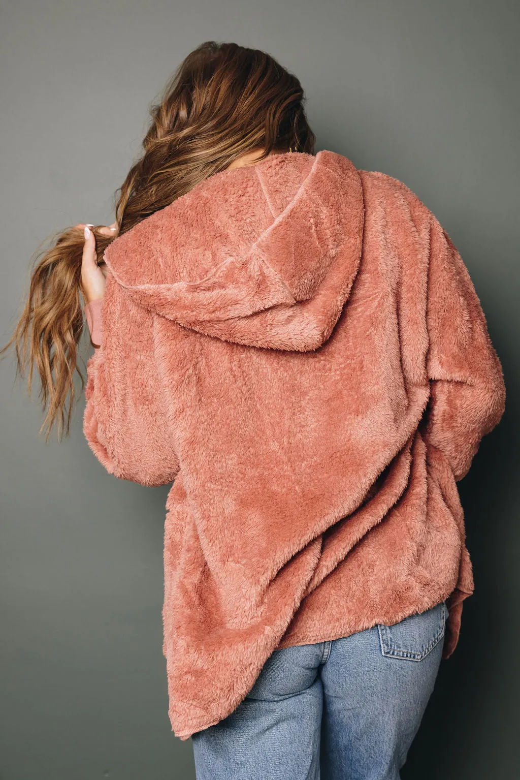 It Wasn't Me Shaggy Fleece Jacket