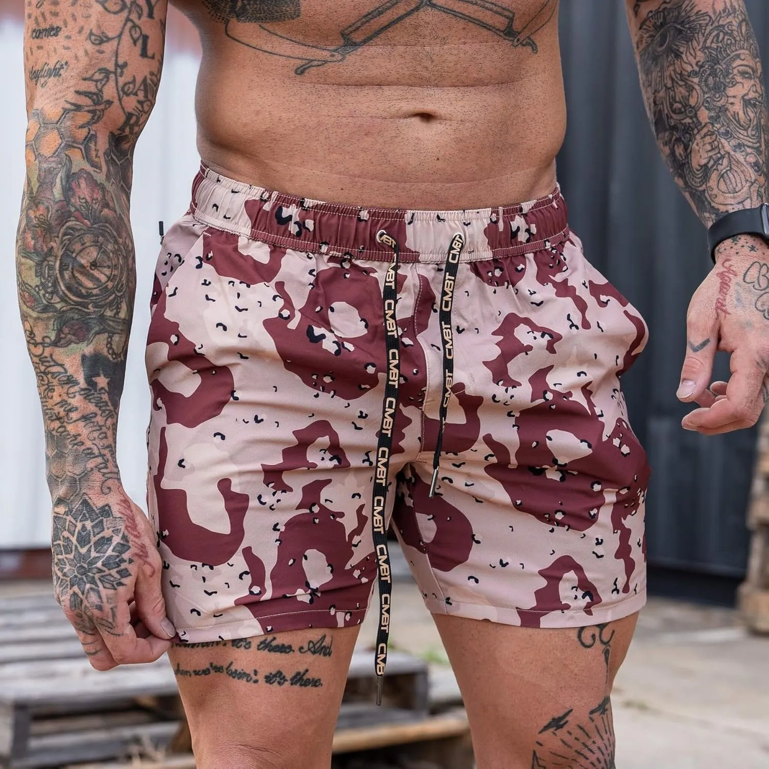 Men’s Hybrid Athletic Shorts | 5" Inseam | Perfect for Gym and Swim| Quick Dry Lightweight Material