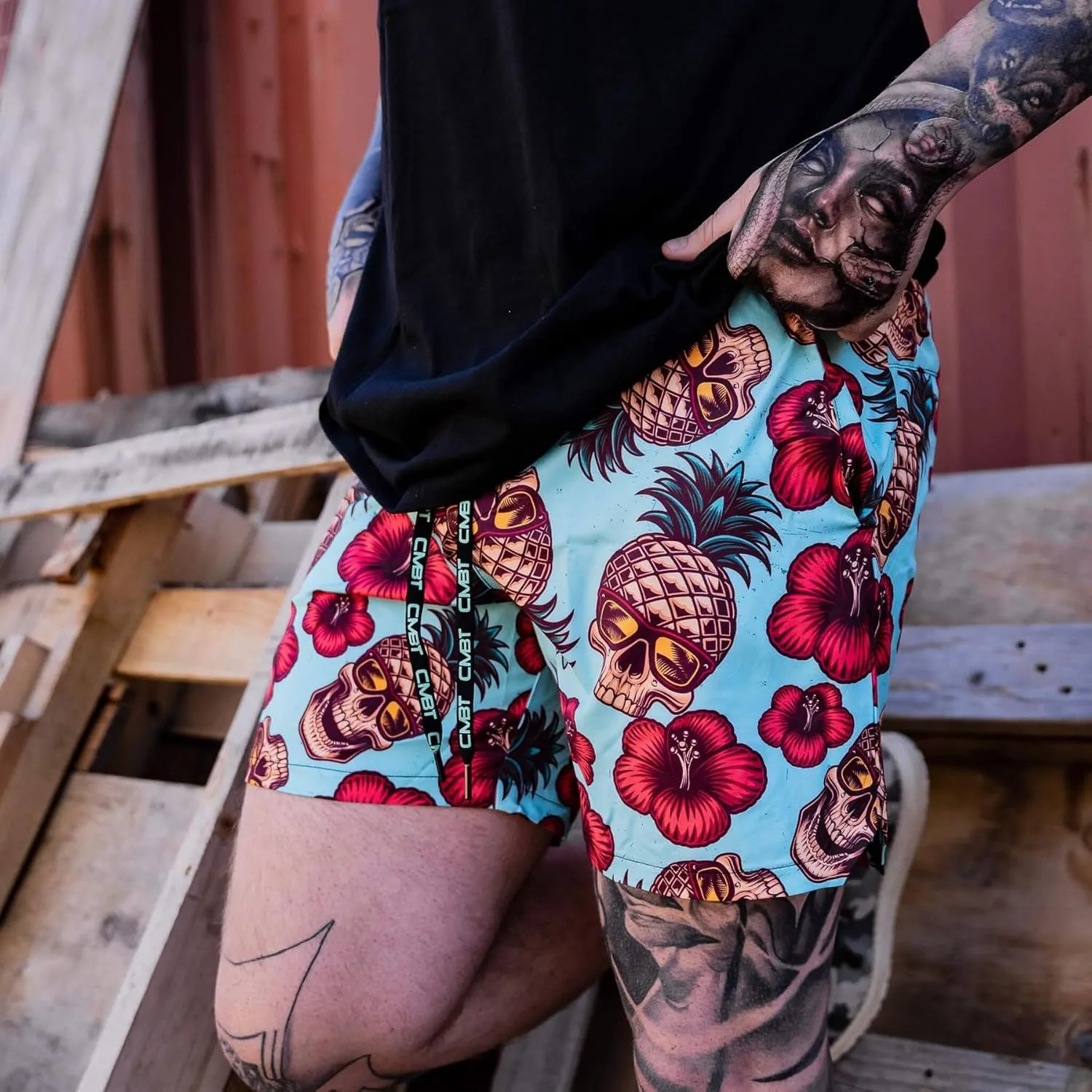 Men’s Hybrid Athletic Shorts | 5" Inseam | Perfect for Gym and Swim| Quick Dry Lightweight Material