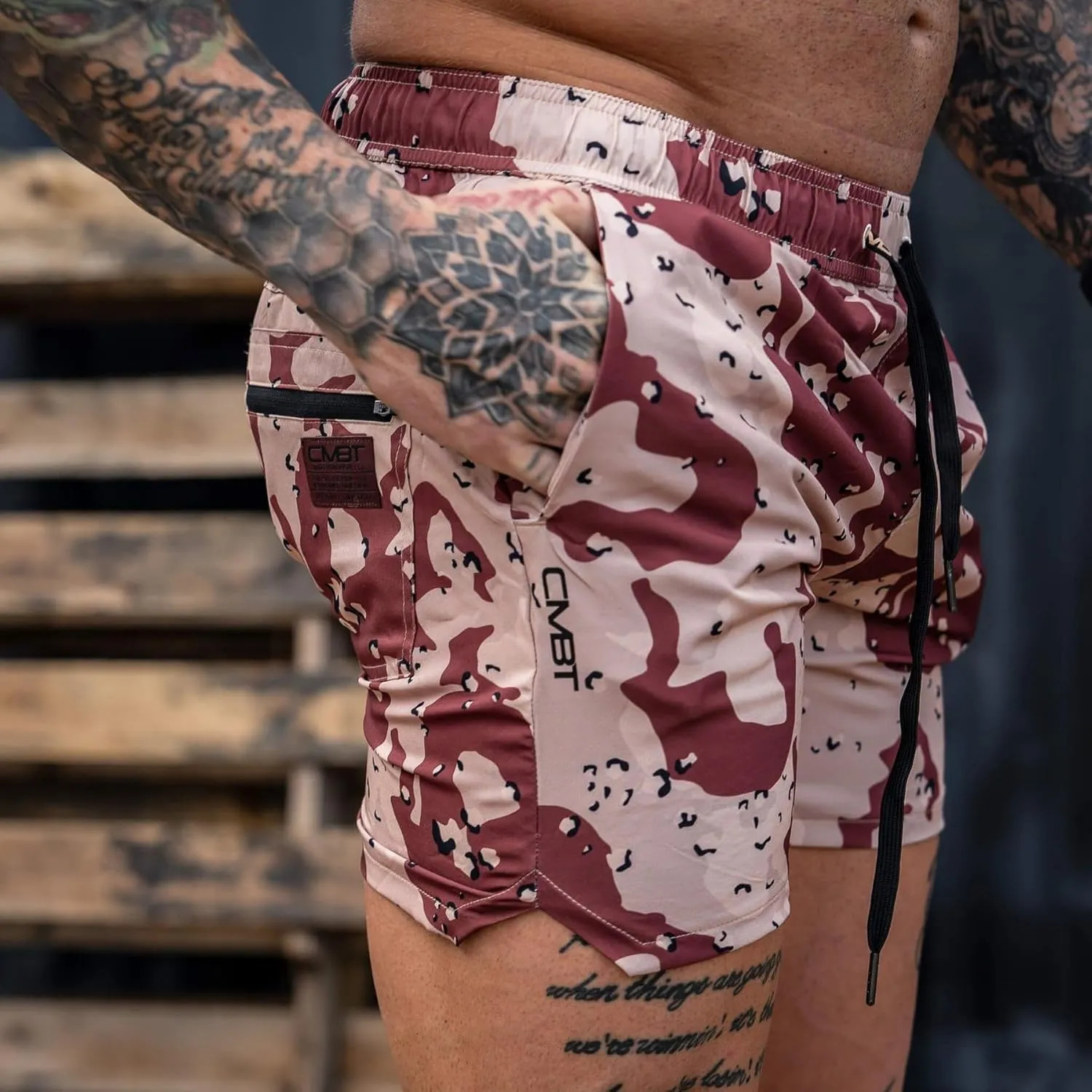 Men’s Hybrid Athletic Shorts | 5" Inseam | Perfect for Gym and Swim| Quick Dry Lightweight Material