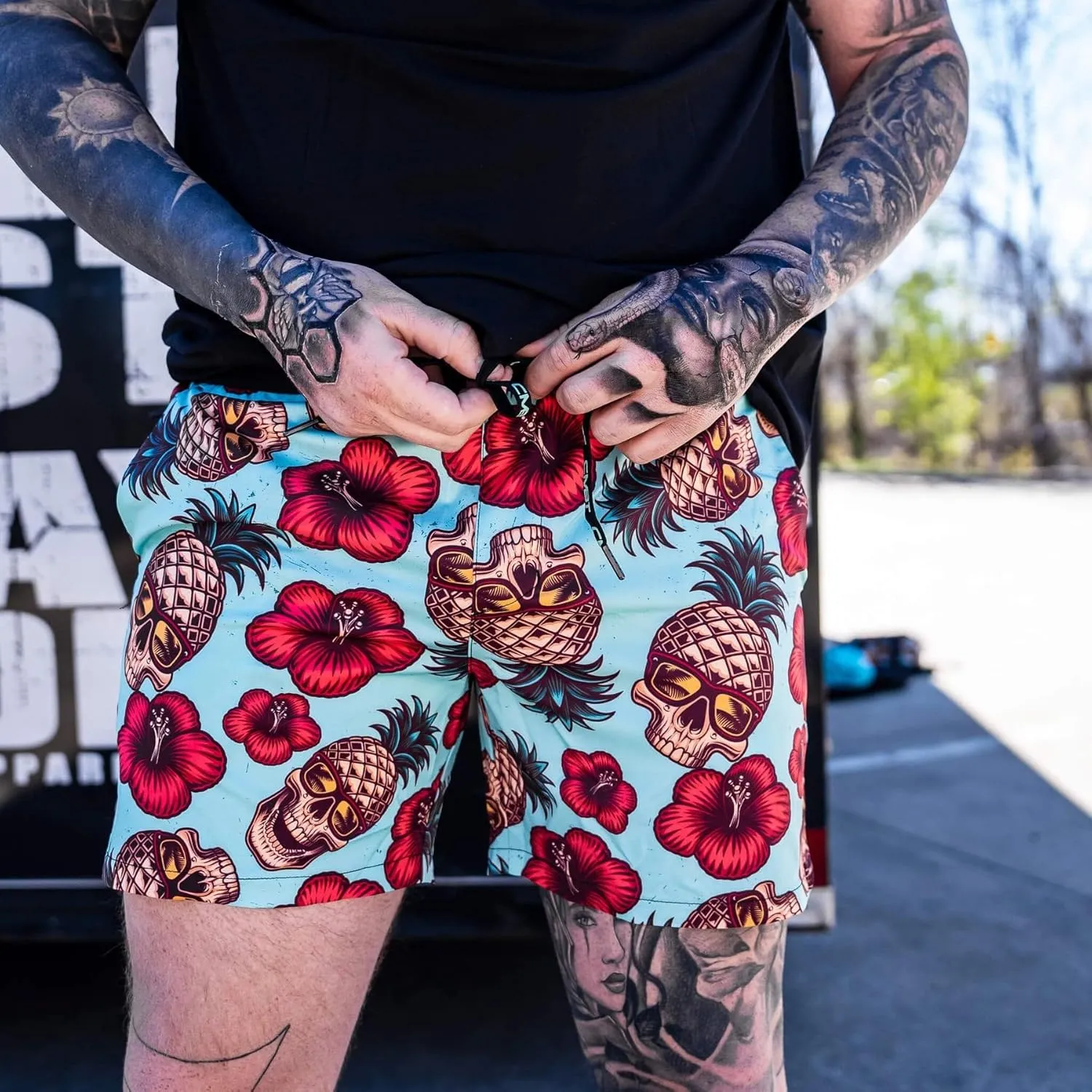 Men’s Hybrid Athletic Shorts | 5" Inseam | Perfect for Gym and Swim| Quick Dry Lightweight Material