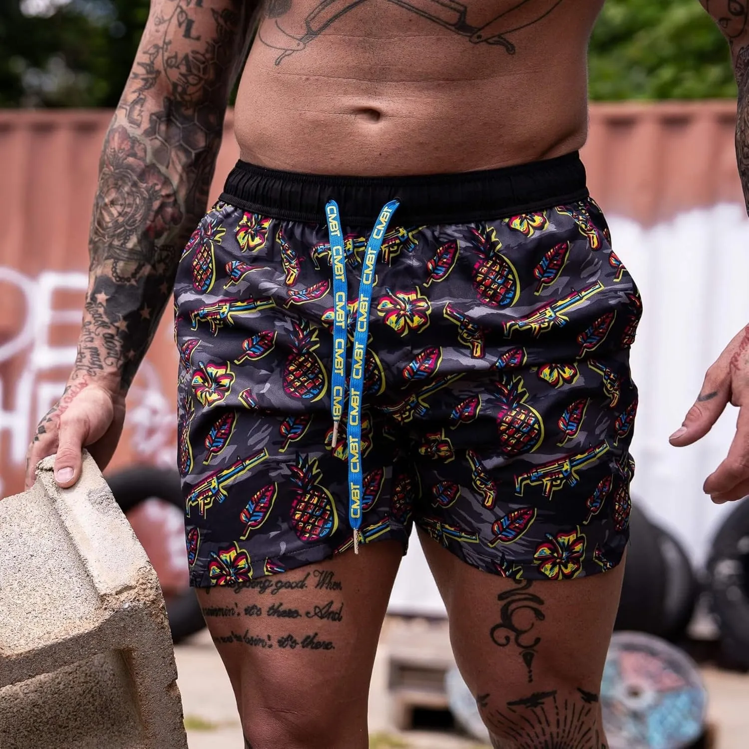 Men’s Hybrid Athletic Shorts | 5" Inseam | Perfect for Gym and Swim| Quick Dry Lightweight Material