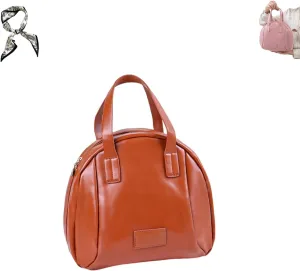 Multi-layered Shell-Shaped Cosmetic Bag, Large Capacity Portable Cosmetic Storage Bag, PU Waterproof Cosmetic Bag (orange)