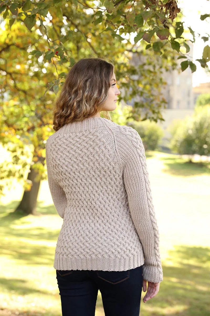 Plymouth Yarn Patterns - 3364 Cabled Cardigan - PDF Download