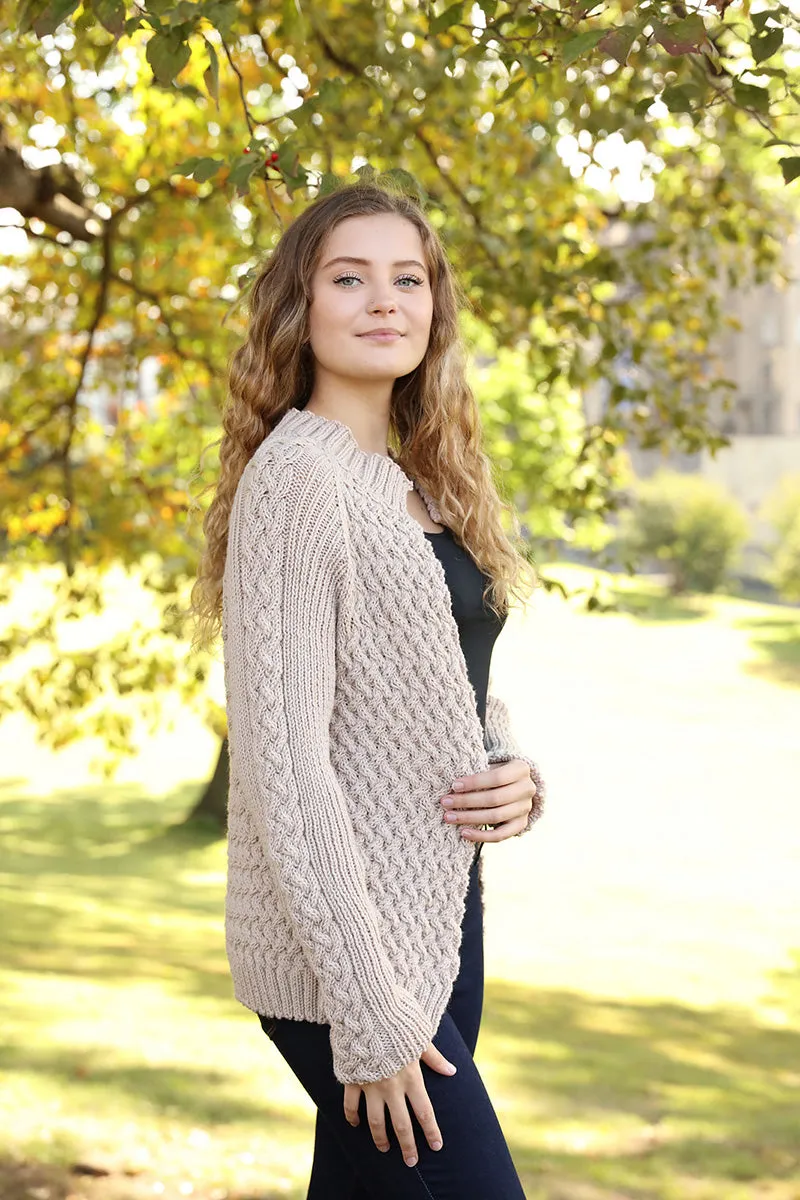 Plymouth Yarn Patterns - 3364 Cabled Cardigan - PDF Download