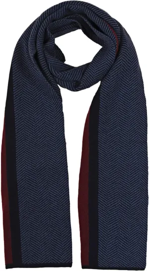 Pure Wool Scarves For men women, Pashmina Tartan Scarf,Cold Weather Scarf, Vertical Stripe Knit Winter Scarf