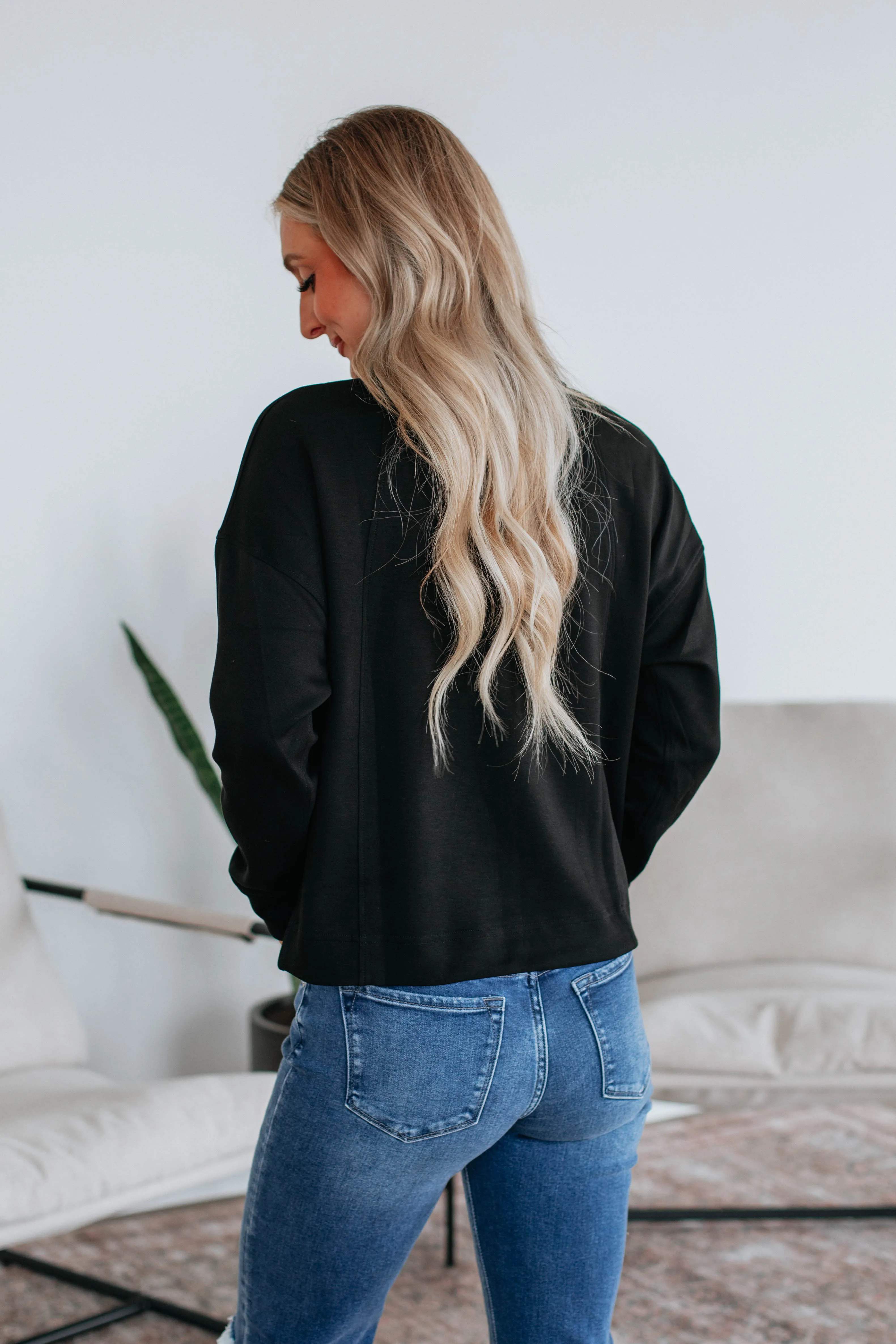 Rosanna Lounge Pullover - Black
