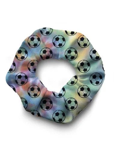 Scrunchie - Soccer Tie Dye Set of 6