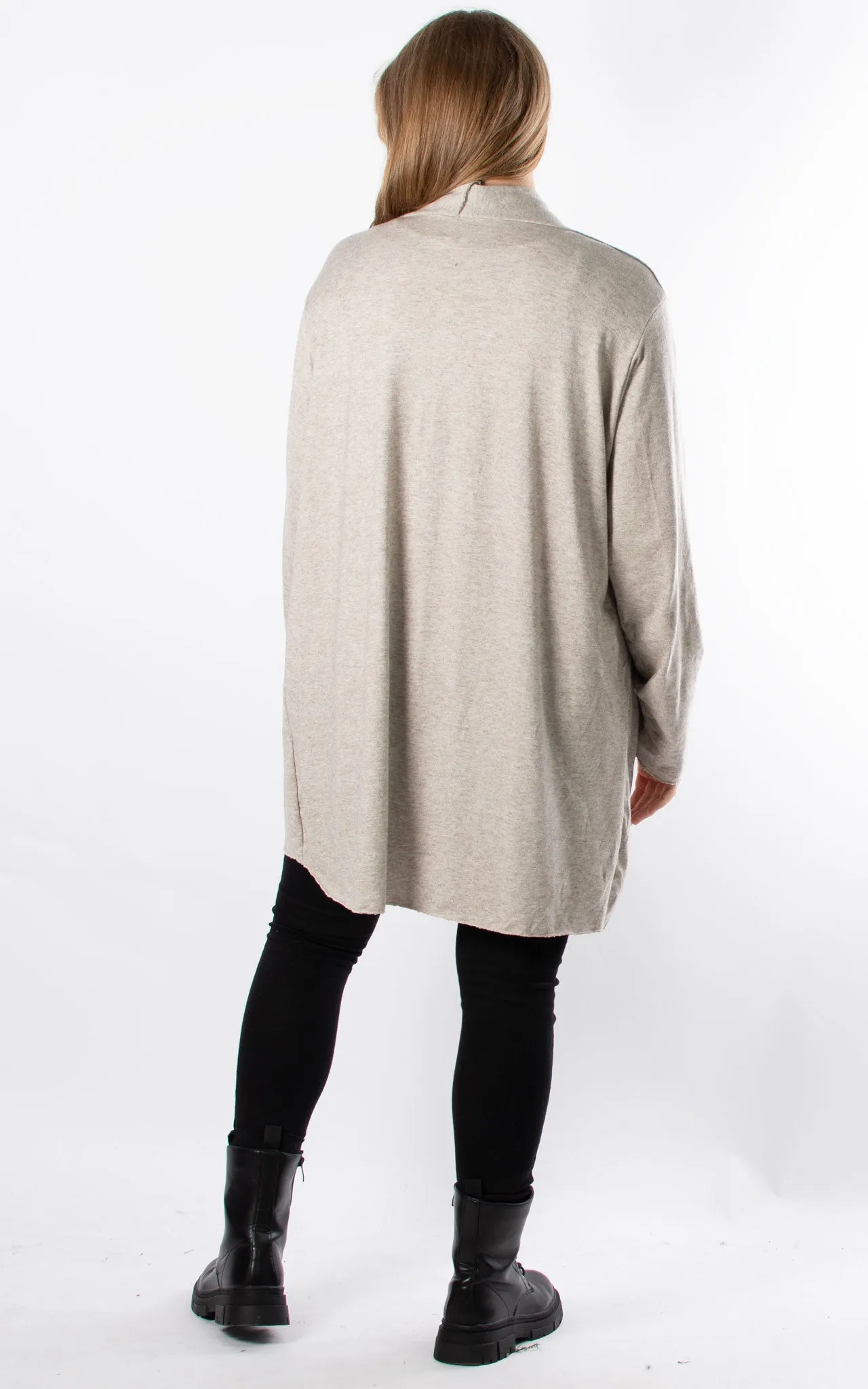 Soft Knit Cardigan | Oat