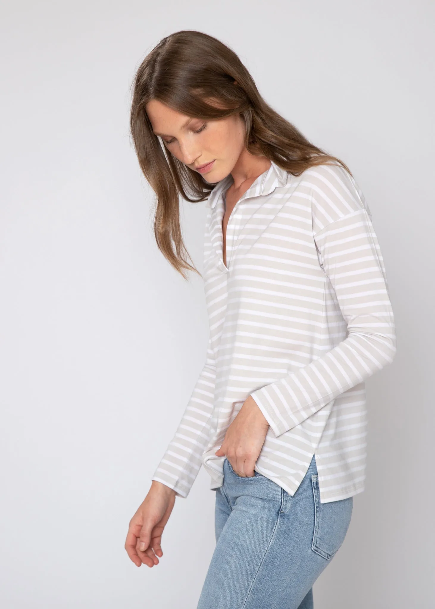 The Collared Pullover - Discontinued Style