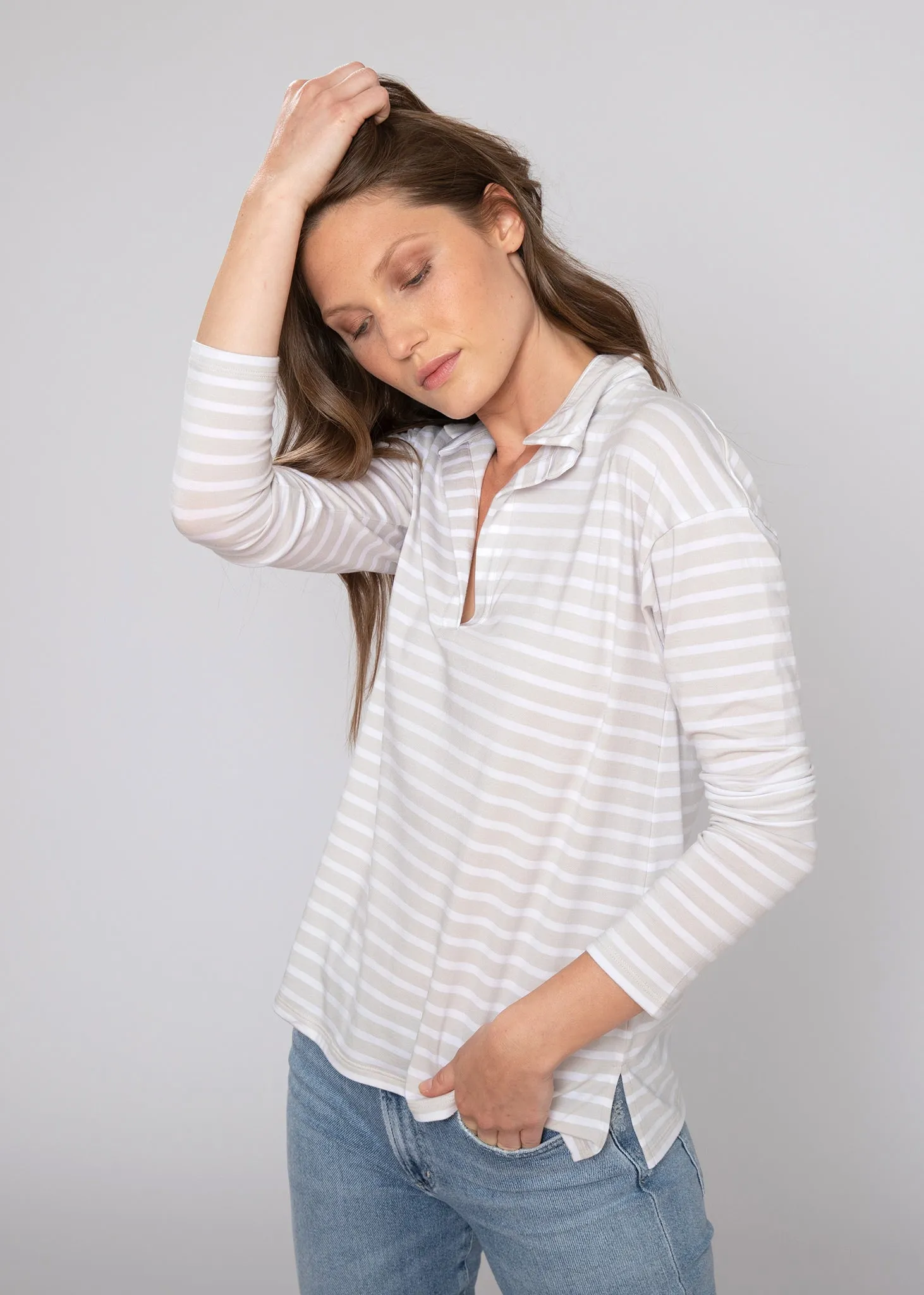 The Collared Pullover - Discontinued Style